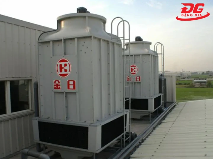 Tháp giải nhiệt dòng ngược nhà máy nhiệt điện