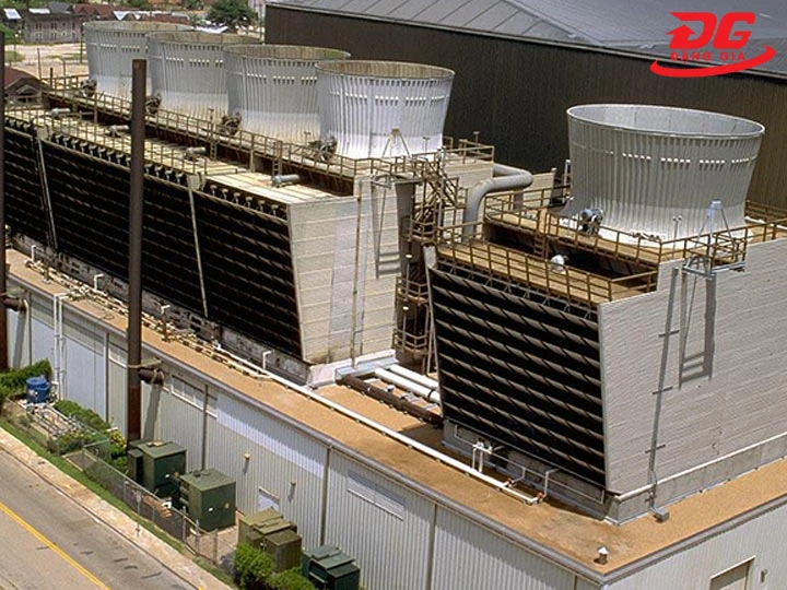 Tháp giải nhiệt khô nhà máy nhiệt điện
