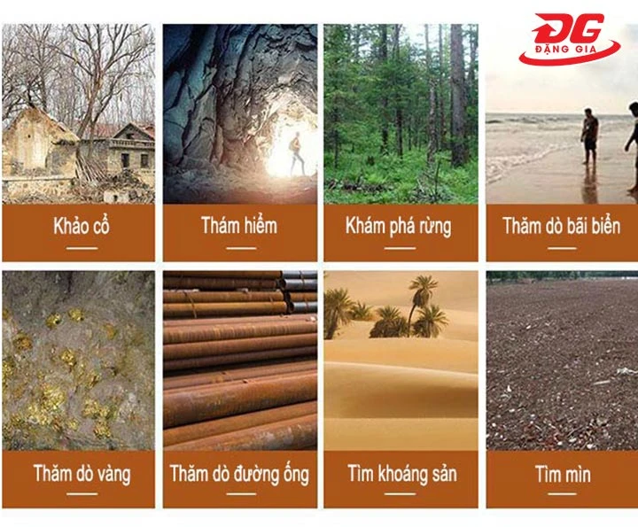 Ứng dụng của Máy dò kim loại dưới lòng đất MD-008