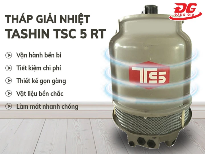 ưu điểm của Tháp giải nhiệt TASHIN TSC 5RT