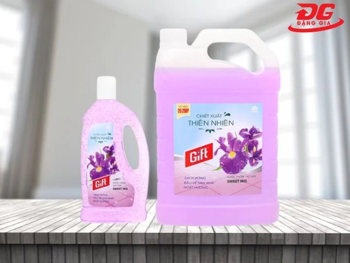 Cất giữ đúng chỗ nước lau sàn thơm