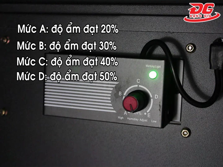 ic hút ẩm của tủ chống ẩm Nikatei
