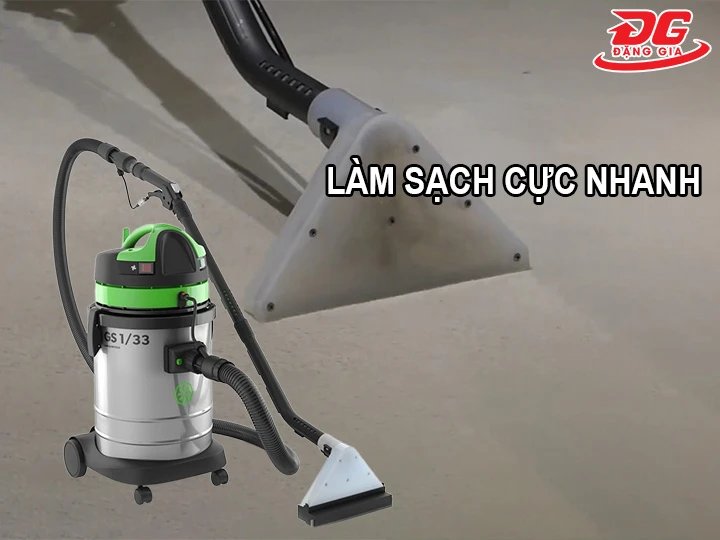 làm sạch cực nhanh