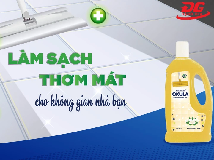 nước lau sàn thơm Hương thơm đa dạng