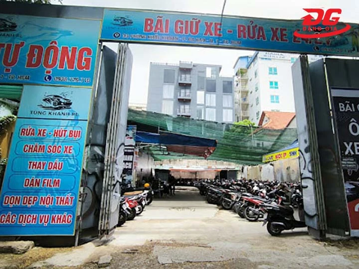 Bãi xe Rửa xe Trùng Khánh