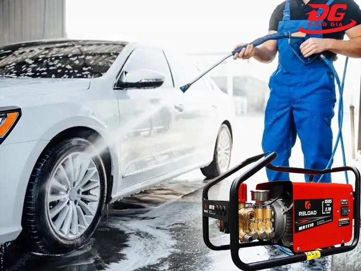 sử dụng Máy rửa xe Reload