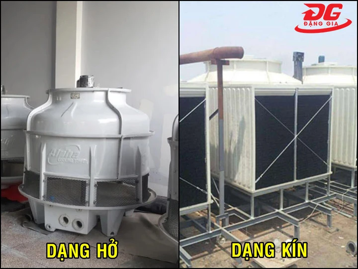 tháp làm mát nước Alpha dạng kín và hở