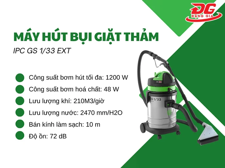 Máy hút bụi nhà xưởng IPC