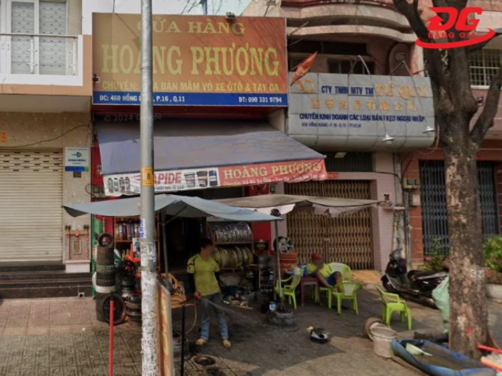 Tiệm rửa xe quận 11 Hoàng Phương