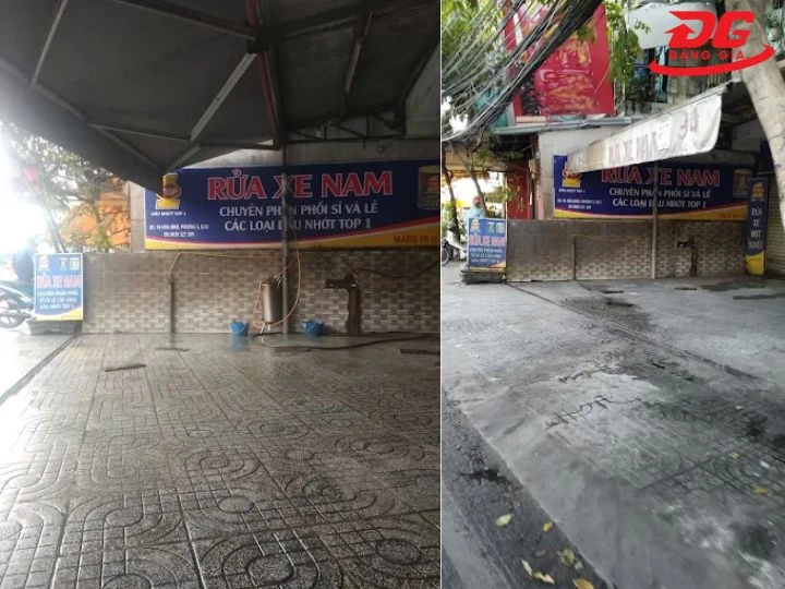 Tiệm rửa xe quận 11 Nam