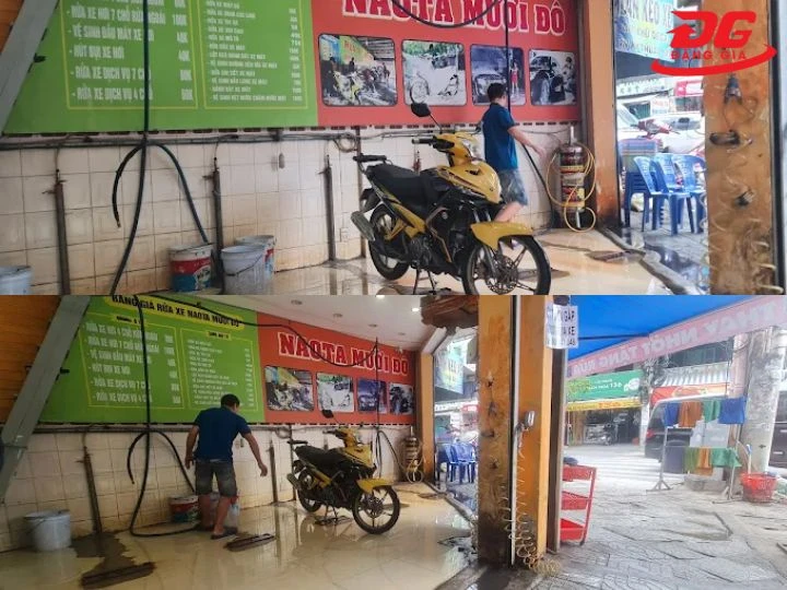 Tiệm rửa xe quận 11 Naoto Mười Đô