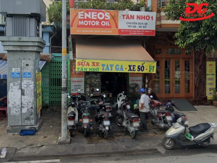 Tiệm rửa xe quận 11 Tấn Nhờ