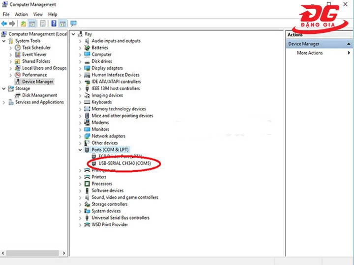 bước 2 cài tần số bộ đàm