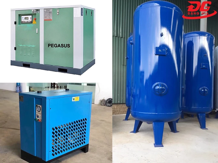 Gợi ý hệ thống khí nén phù hợp với Pegasus TMPM350A