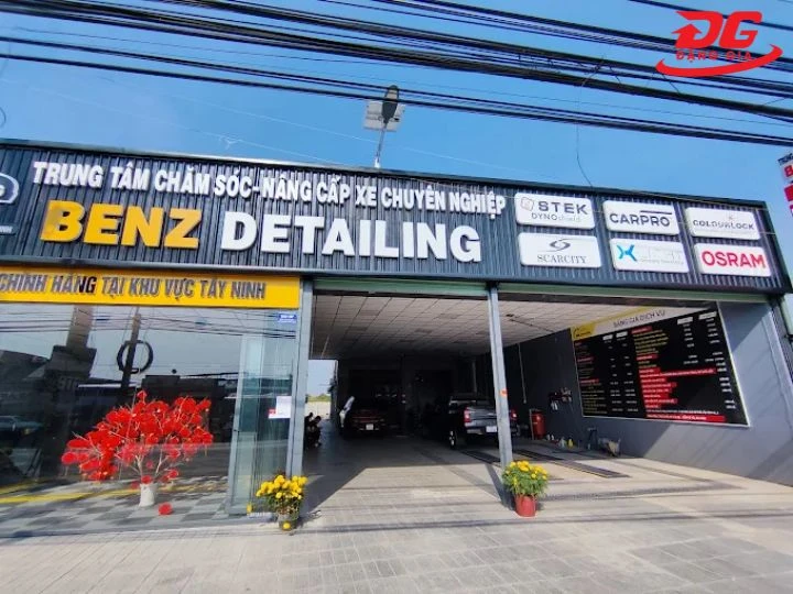 Tiệm rửa xe Tây Ninh Benz Detailing