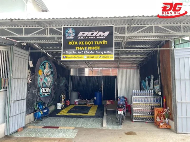 Tiệm rửa xe Tây Ninh Bờm