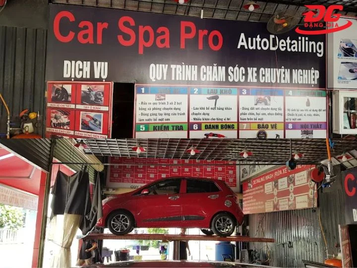 Tiệm rửa xe Tây Ninh Car Spa Pro