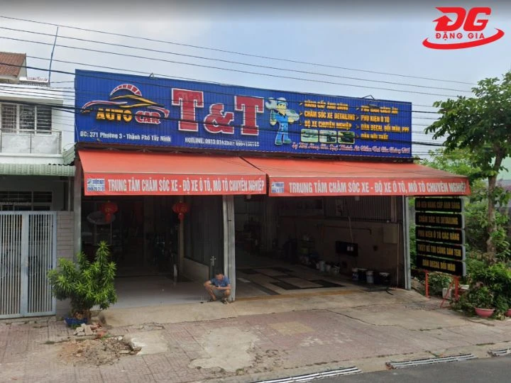 Tiệm rửa xe Tây Ninh T&T