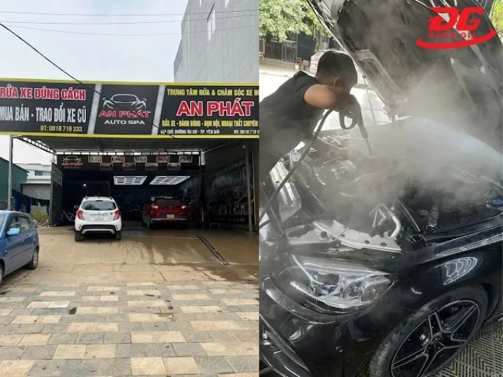 Tiệm rửa xe Yên Bái An Phát