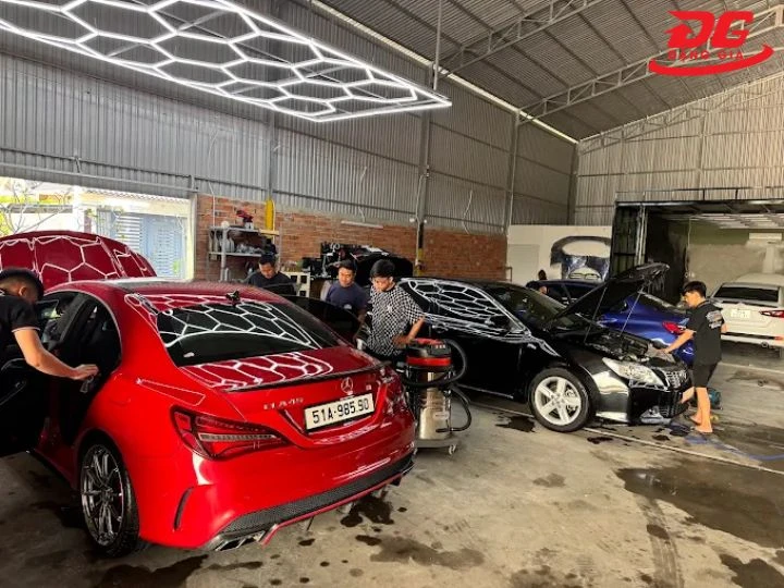 Tiệm rửa xe Yên Bái Dung Bắc