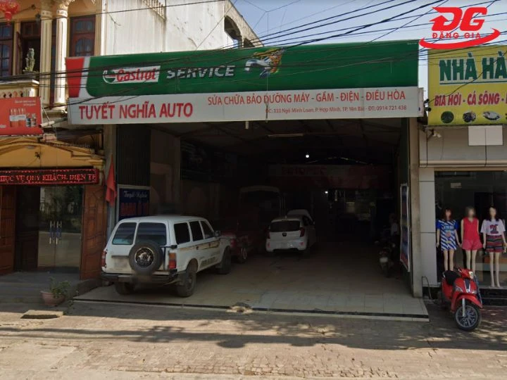 Tiệm rửa xe Yên Bái Tuyết Nghĩa
