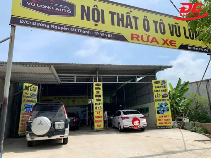 Tiệm rửa xe Yên Bái Vũ Long