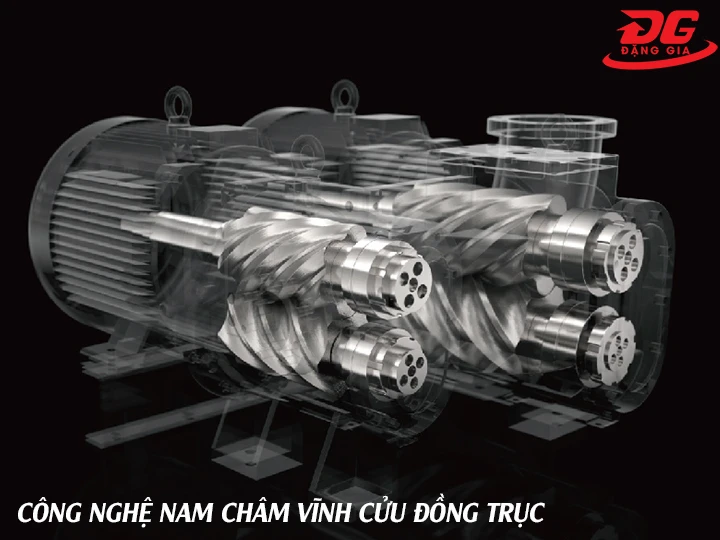 công nghệ nam châm vĩnh cửu đồng trục