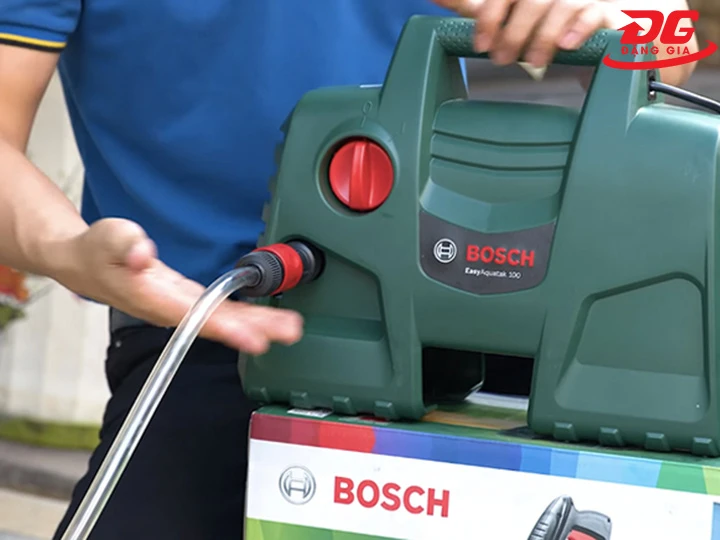 máy rửa xe không được mồi nước