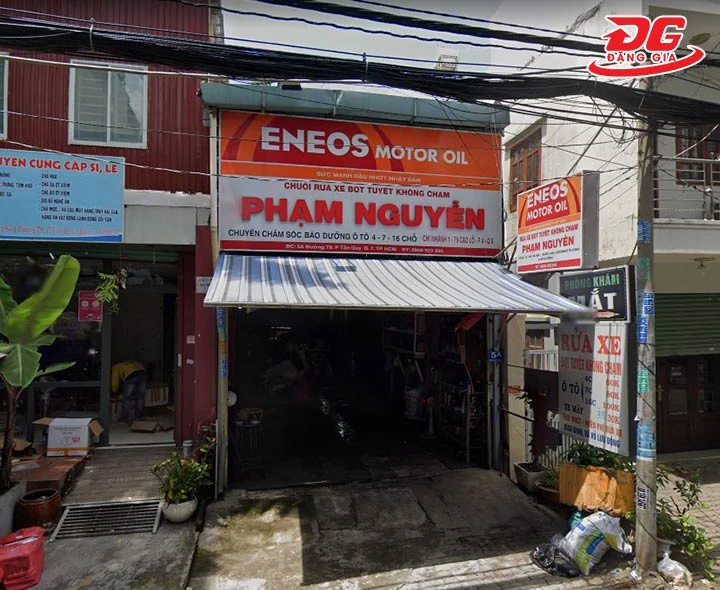 Rửa xe bọt tuyết PHẠM NGUYỄN