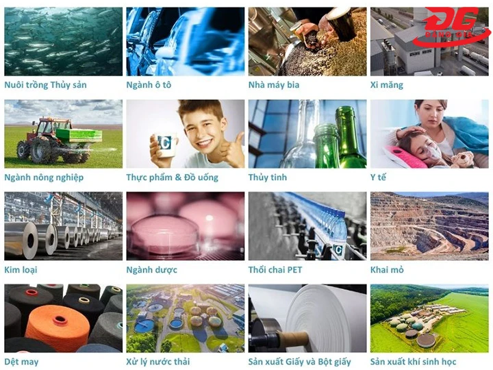 ứng dụng của máy nén khí Swan