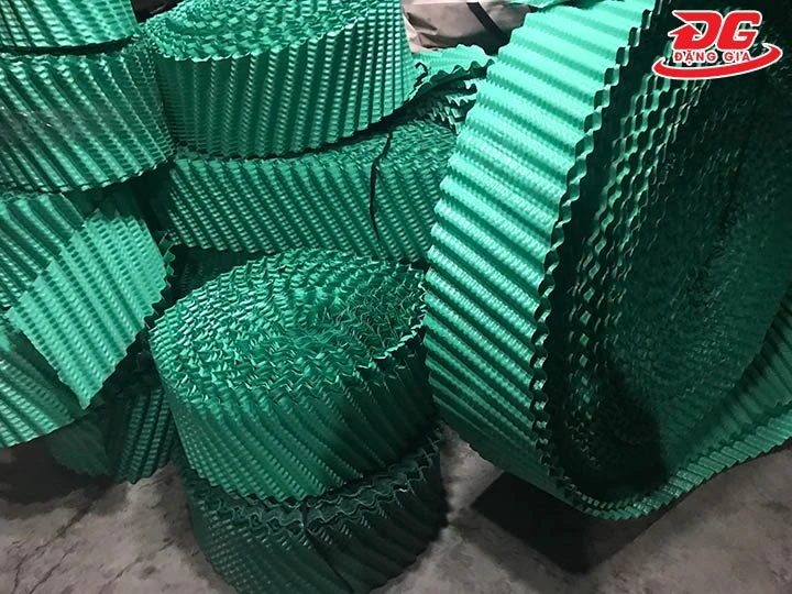 Khối đệm tháp hạ nhiệt dạng phun