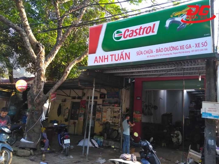 Rửa xe máy Anh Tuấn