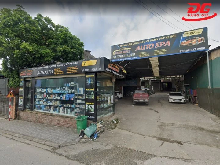 Tiệm rửa xe Cao Bằng Minh Đạo