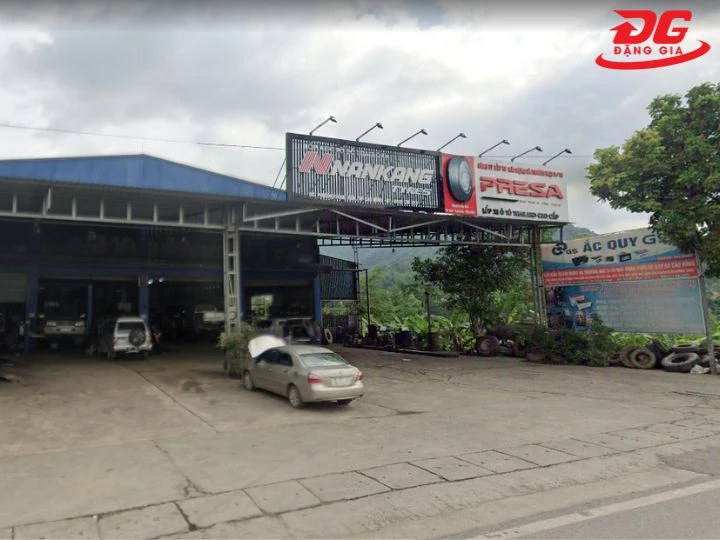 Tiệm rửa xe Cao Bằng Thắng Presa