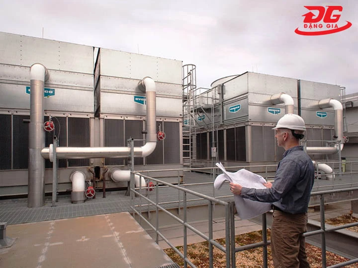 tính toán hiệu suất Tháp làm mát Evapco