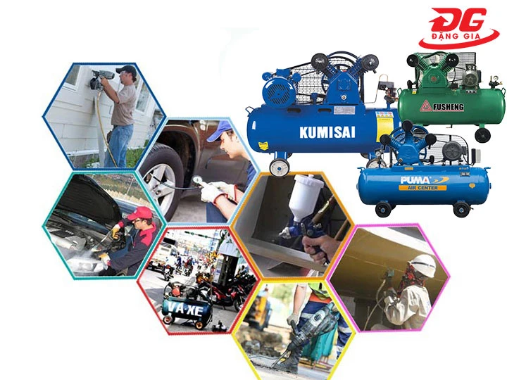 ứng dụng của Máy nén khí 3HP