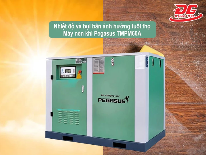 nhiệt độ và bụi bẩn ảnh hưởng tuổi thọ của Pegasus TMPM60A