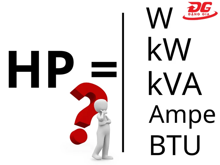 1HP bằng bao nhiêu KW, W, BTU và KW lạnh? Nên Click Xem
