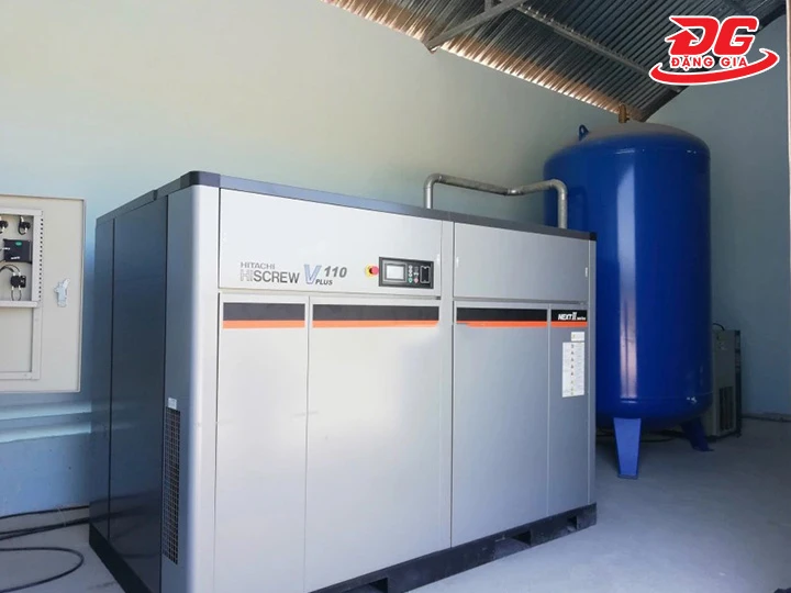 máy nén khí biến tần hoạt động êm ái