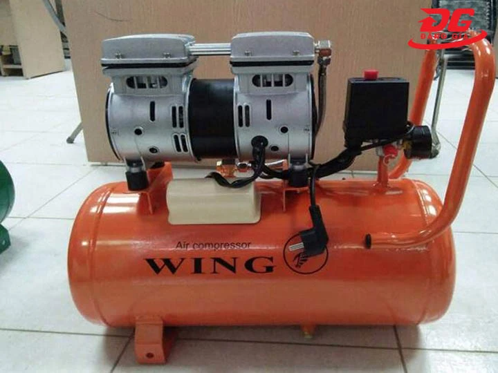 Máy nén khí không dầu giảm âm Wing TW-OF750 25L chính hãng