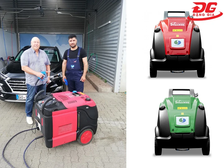 Mua máy rửa xe nước nóng Optima Steamer tại Đặng Gia