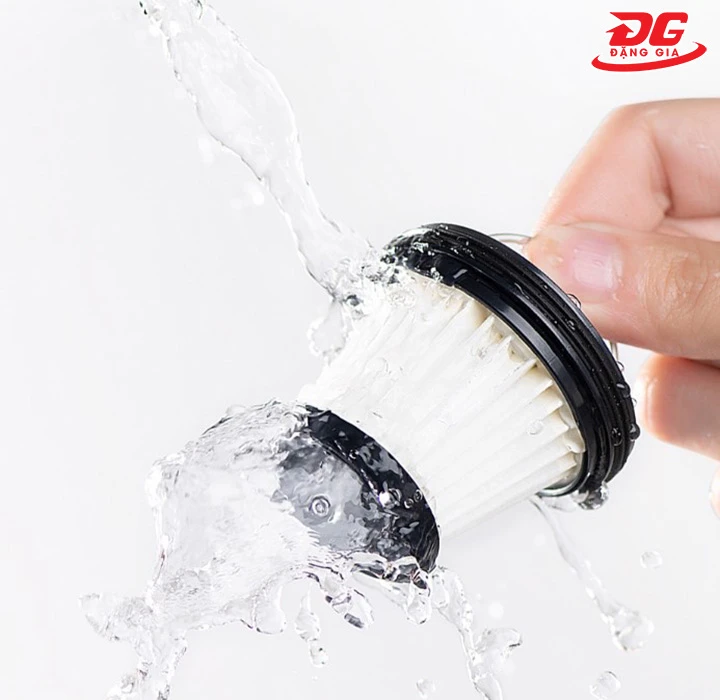 vệ sinh túi lọc máy hút bụi Hanu