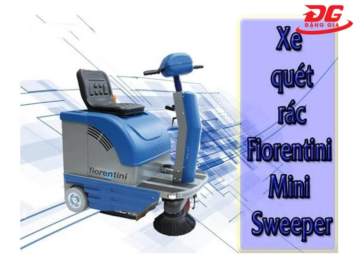Xe quét rác Fiorentini Mini Sweeper
