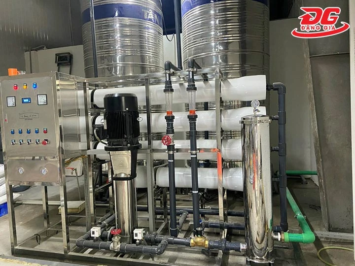 xử lý cáu cặn chiller bằng công nghệ RO