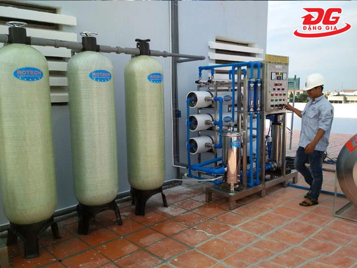 Xử lý nước cứng nhờ công nghệ trao đổi ion