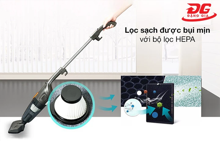 chọn máy hút bụi bàn thờ có bộ lọc hepa