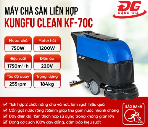 Máy chà sàn liên hợp Kungfu Clean KF-70C 2