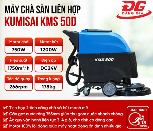 Máy chà sàn liên hợp Kumisai KMS-50D 2