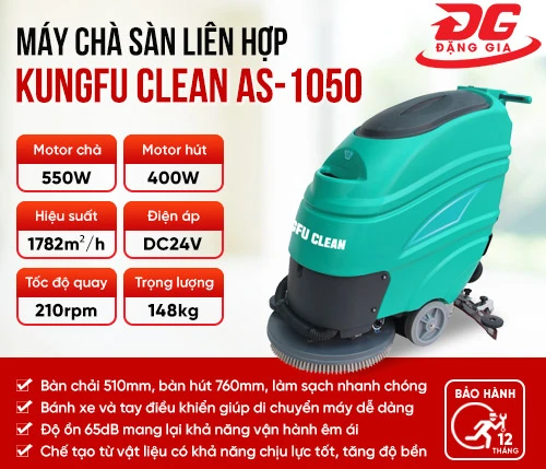 Máy chà sàn liên hợp Kungfu Clean AS-1050 2