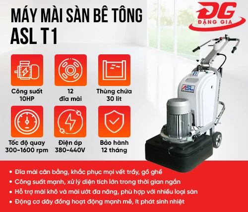 Máy mài sàn bê tông ASL T1 2